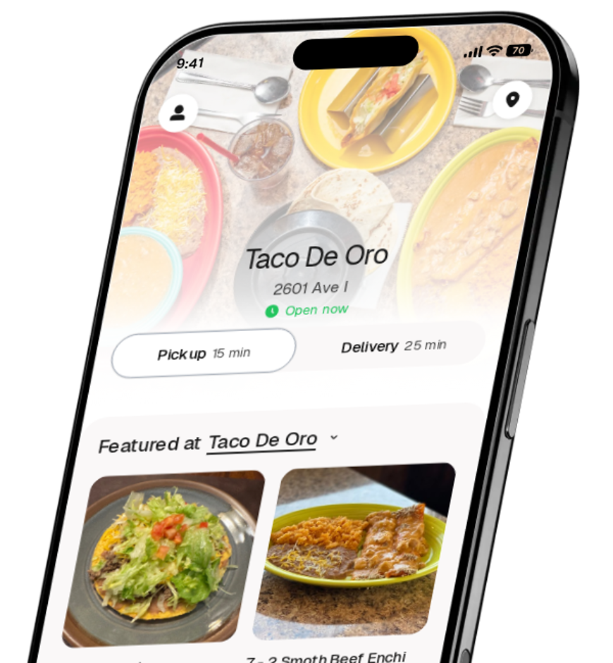 Taco De Oro app preview