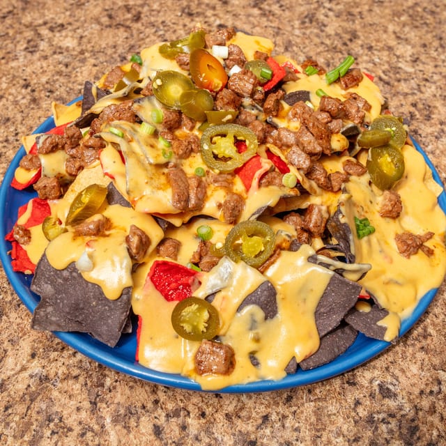 Small Steak Nachos.