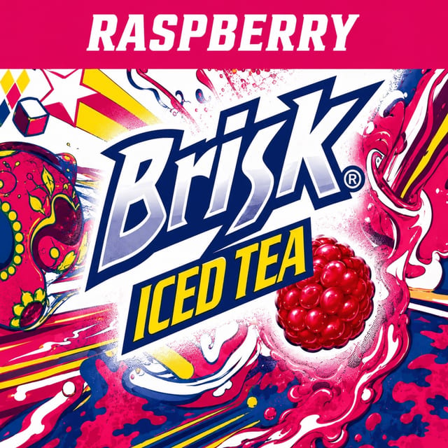 Brisk Iced Tea- Raspberry.